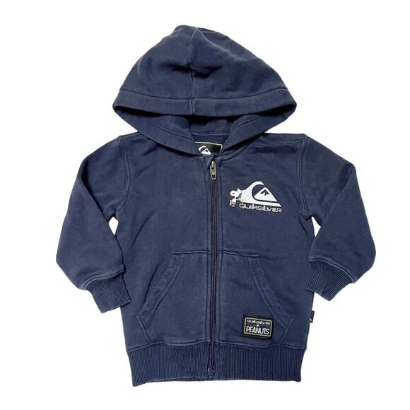 Quiksilver Peanuts Local Legends Hoodie Size 2 - Picture 1 of 5